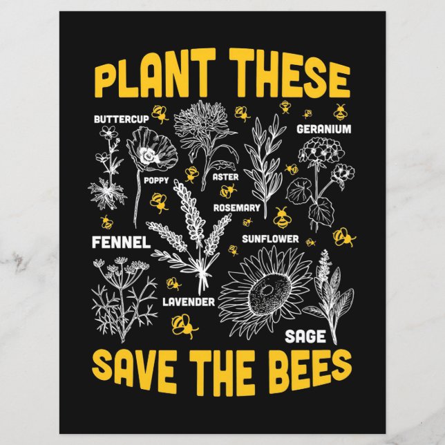 Plantes Qui Sauvent Les Abeilles (Devant)