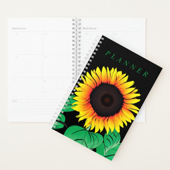 Planteuse de tournesol jaune (Devant avec enveloppe)