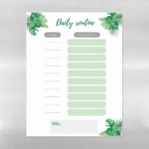 Baby Daily Routine Effacement sec Carte magnétique