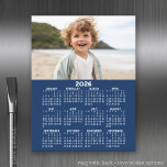 Plaque Aimantée Effaçable Calendrier avec photo - Vue de l'année complète<br><div class="desc">Un article très utile pour l'école ou le bureau à domicile. Cela montre une vue de l'année complète de toutes les dates. Un calendrier imprimé sur un aimant combine fonctionnalité et commodité, transformant un espace de travail essentiel en outil de gestion du temps. Cette conception innovante comprend un calendrier annuel...</div>