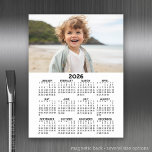 Plaque Aimantée Effaçable Calendrier avec photo - Vue de l'année complète<br><div class="desc">Un article très utile pour l'école ou le bureau à domicile. Une recherche standard pour votre bureau à domicile ou casier scolaire. Cela montre une vue de l'année complète de toutes les dates. Un article très utile pour l'école ou le bureau à domicile. Cela montre une vue de l'année complète...</div>