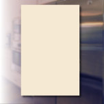 Plaque Aimantée Effaçable Couleur solide métallique Champagne | Classique |<br><div class="desc">Couleur solide métallique Champagne | Classique | Élégant | tendance | Style | Cadeau</div>
