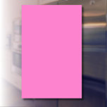 Plaque Aimantée Effaçable Couleur solide rose néon | Classique<br><div class="desc">Neon Pink - Voici l'allure intemporelle du Design de Couleur Solide : un mélange captivant de forme classique et d'élégante simplicité. Ce design est une célébration de la puissance et de la beauté que l'on retrouve dans une teinte unique et frappante. Élégant, le design de couleurs massives embrasse l'essence du...</div>