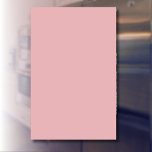 Plaque Aimantée Effaçable Couleur solide rose Rose | Classique | Élégant<br><div class="desc">Couleur solide rose Rose | Couleurs roses | Classique | Élégant | tendance | Style | Conception professionnelle</div>