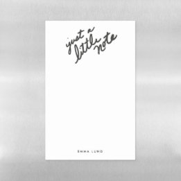 Plaque Aimantée Effaçable Papier à lettres Little Note personnalisé