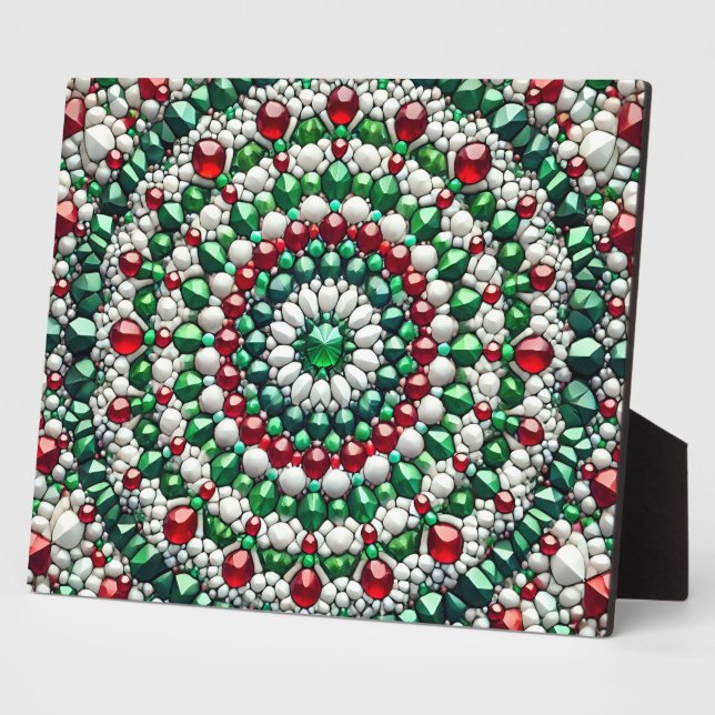 Plaque aux couleurs italiennes Design moderne (Côté)