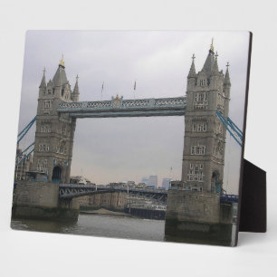 Plaque avec Pont Tour au-dessus de la Tamise