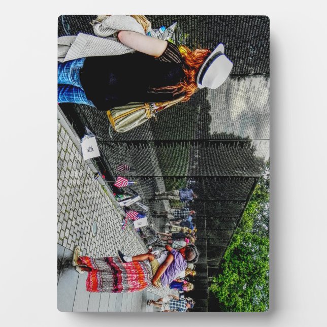 Plaque commémorative de la guerre du Vietnam (Devant)