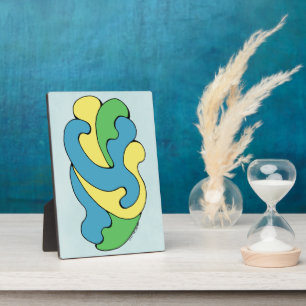 Plaque d'accolement des courbes (Jaune, Bleu, Vert