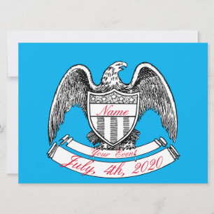 Plaque d'aigle patriotique vintage Thunder_Cove