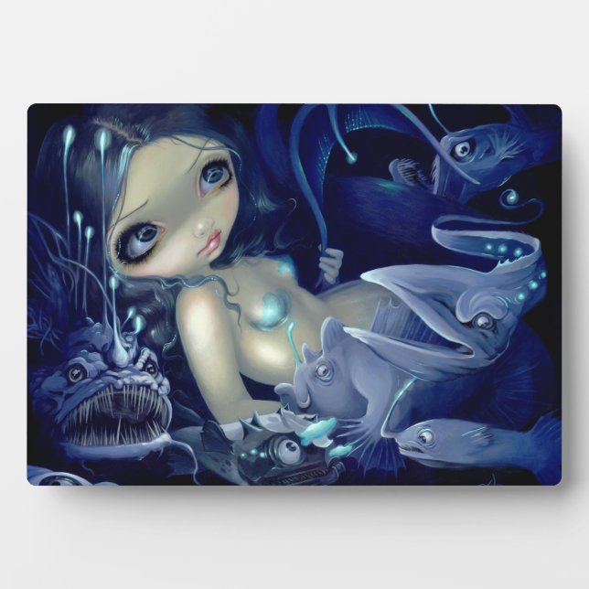 Plaque "Dans l'abîme" (Devant)