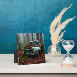 Plaque d'art Abandonnée de la tablette de camion