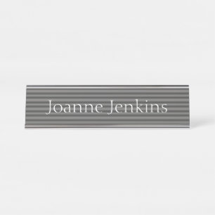 Plaque de bureau - Couleur au choix HAMbWG