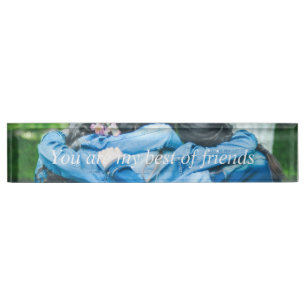 Plaque de bureau en acrylique HAMbyWG - Meilleurs