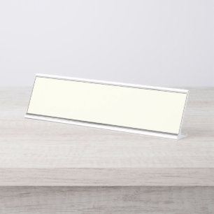 Plaque de bureau en ivoire