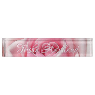 Plaque de bureau HAMbyWG - Rose pâle