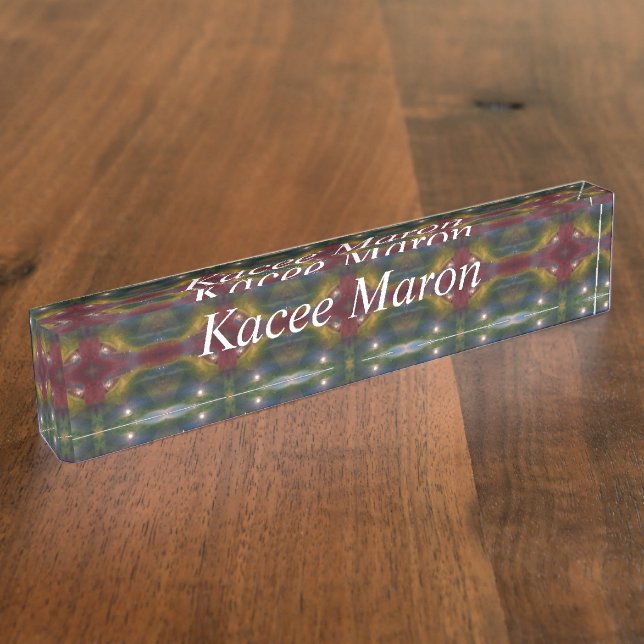 Plaque de bureau - Lumières vives HAMbyWG (Taille)