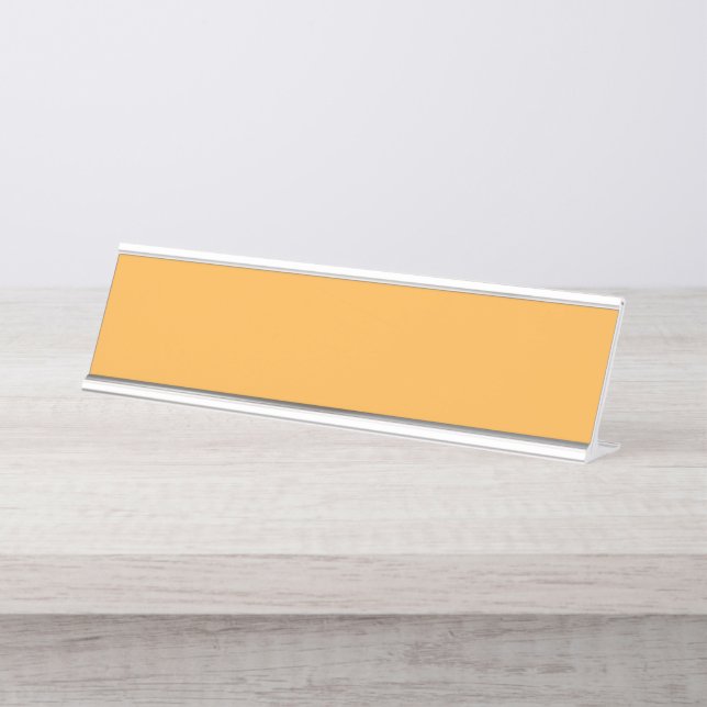 Plaque de Bureau | Style Moderne et Chaud pour le  (Devant)