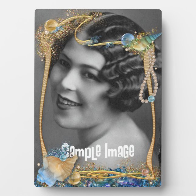 Plaque de cadre d'art magique Océan (Devant)