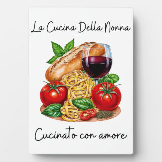 Plaque de cuisine de Nonna