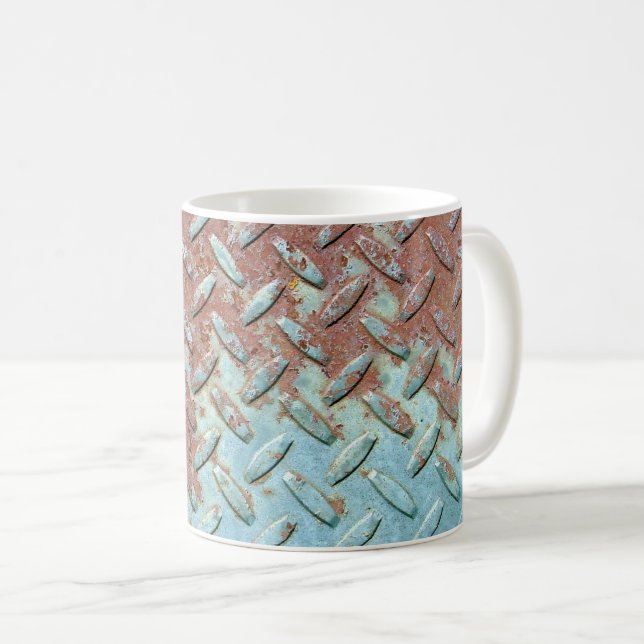 Plaque de diamant 4 Mug (Devant droit)