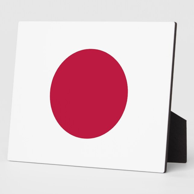Plaque de Flag du Japon (Côté)