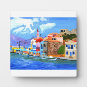 Plaque de la Table côtière grecque