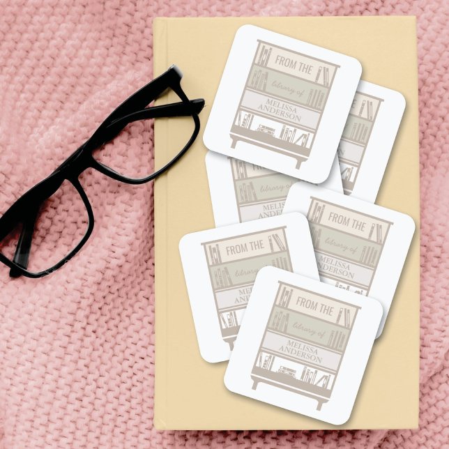 Plaque De Livraison De La Bibliothèque Des Sticker (Créateur téléchargé)