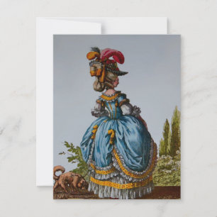 Plaque de mode 18ème siècle ~ Invitations