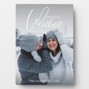 Plaque de Noël de voeux de Noël