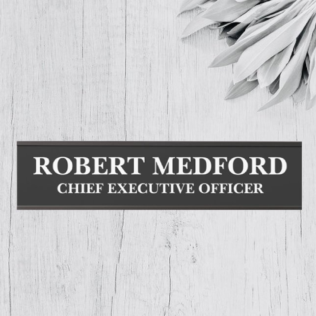 Plaque de nom de la porte moderne (Créateur téléchargé)