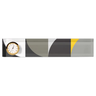 Plaque de nom du bureau Abstrait