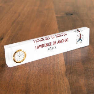 Plaque de nom du bureau de lancement Ax