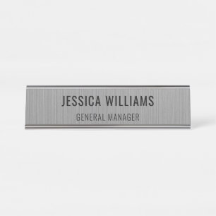 Plaque de Nom Personnalisée   Étiquette de Bureau 