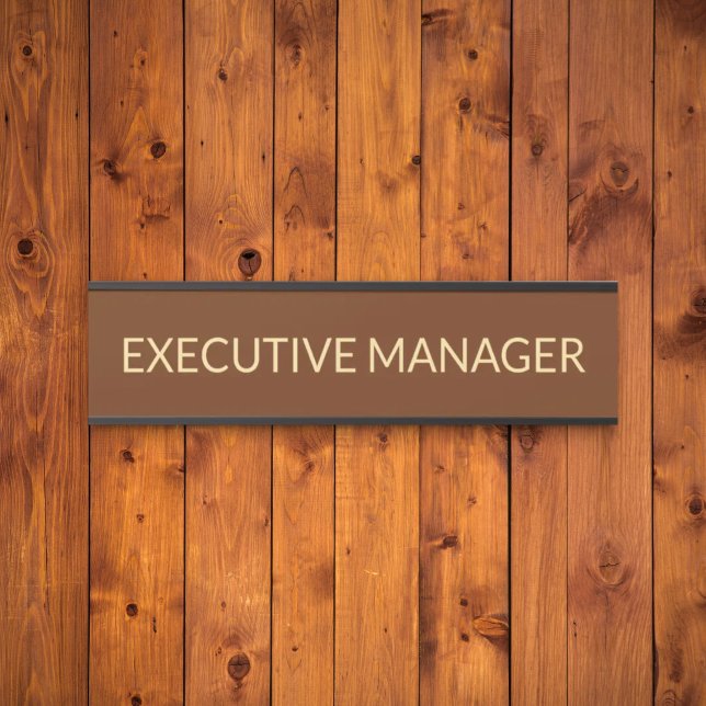 Plaque de nom personnalisée professionnelle pour p (Créateur téléchargé)