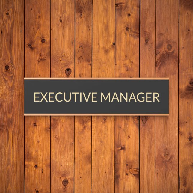 Plaque de nom personnalisée professionnelle pour p (Créateur téléchargé)