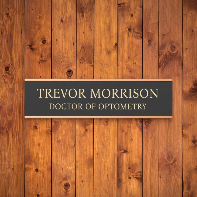 Plaque de nom personnalisée professionnelle pour p (Créateur téléchargé)