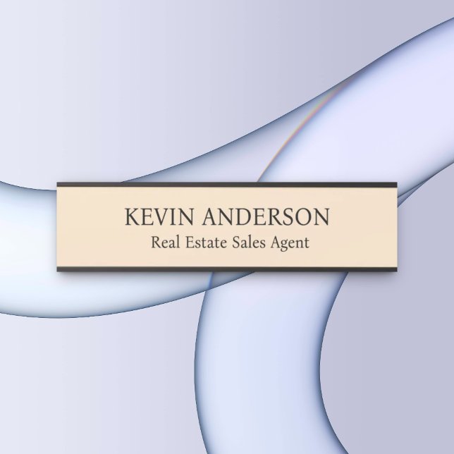Plaque de nom personnalisée professionnelle pour p (Créateur téléchargé)