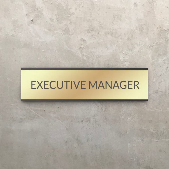 Plaque de nom personnalisée professionnelle pour p (Créateur téléchargé)