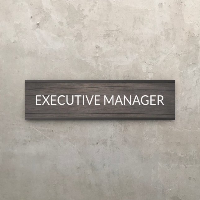 Plaque de nom personnalisée professionnelle pour p (Créateur téléchargé)