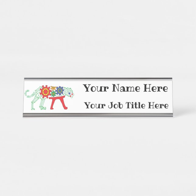 Plaque de noms CSTEM (Devant)