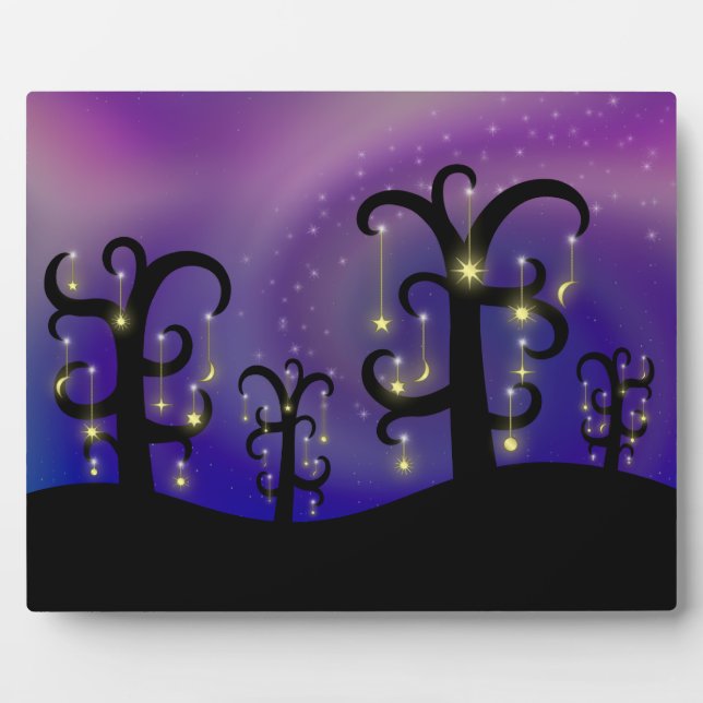 Plaque de photo du verger d'étoiles (Devant)