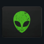 Plaque De Porte alien green head ufo science fiction extraterrestr<br><div class="desc">alien green head ufo science fiction extraterrestrial grunge smile face</div>