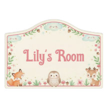Animaux de la forêt Filles mignonnes Chambre d'enf