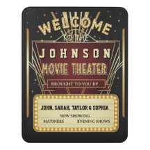 Cinéma Nom personnalisé Home Cinema Hollywood