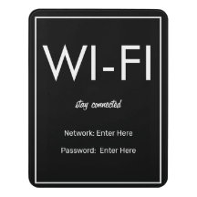 Connexion Wi-Fi Noire de base moderne