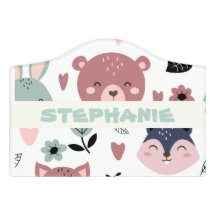 Panneau de chambre pour enfants personnalisée - Pa