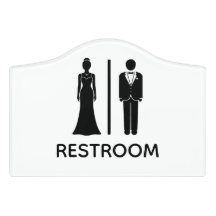 Panneau de toilettes tenue de soirée élégante Pann