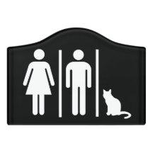 Panneau Salle de bain pour chat