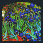 Plaque De Porte Van Gogh - Irises,<br><div class="desc">La célèbre peinture florale de Vincent van Gogh,  Irises.</div>
